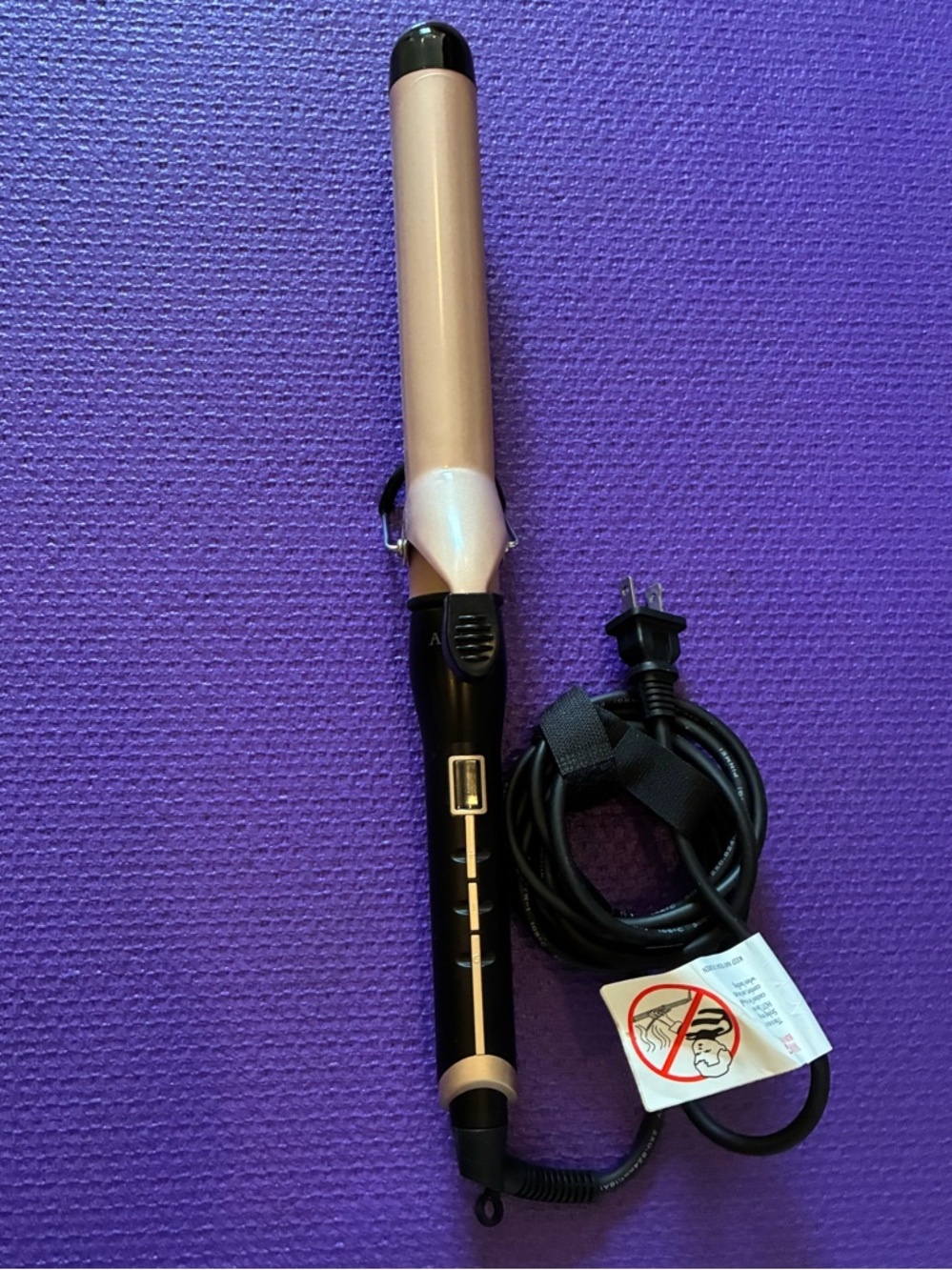 Rose Gold Curling Iron — 1.25 inch with Ceramic Coating